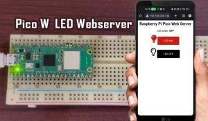 Raspberry Pi Pico W based LED Webserver