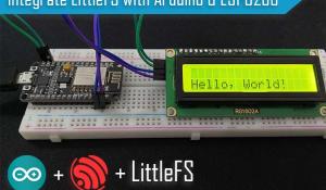 LittleFS with ESP8266 to Read, Write, and Delete Data on Flash Memory of NodeMCU 