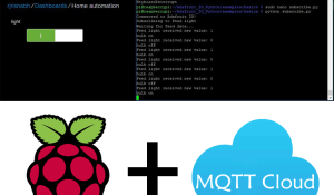 MQTT based Raspberry Pi Home Automation: Controlling Raspberry Pi GPIO using MQTT cloud