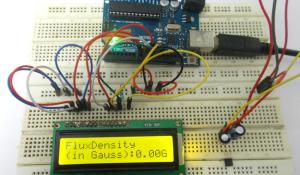 Magnetic Field Measurement using Arduino Uno