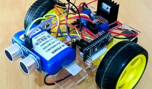 Obstacle Avoiding Robot Project using Arduino and Ultrasonic Sensor