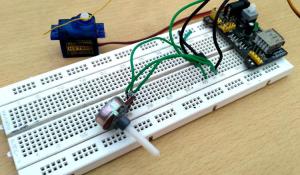 Programming ATtiny13 with Arduino Uno to control a Servo Motor