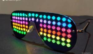 RGB Goggle using WS2812B LEDs