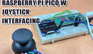 Raspberry Pi Pico W with Analog Joystick Module