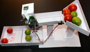 Tomato Sorting Machine using Raspberry Pi