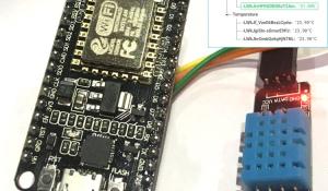  Sending Temperature and Humidity sensor data to Firebase Real-Time Database using NodeMCU8266