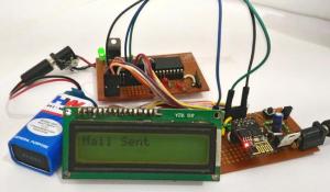 Sending Email using ESP8266 and PIC Microcontroller