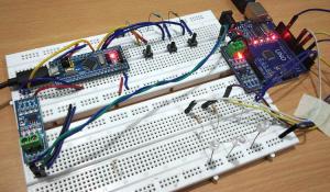 Serial Communication between STM32F103C8 and Arduino UNO using RS-485