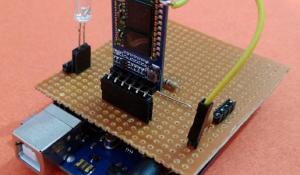Decimal Counter Circuit Diagram using 4017 Decade Counter IC