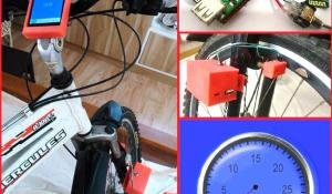 DIY Speedometer using Arduino and Processing Android App