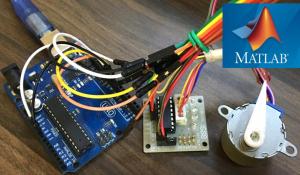 Stepper Motor Control using MATLAB and Arduino