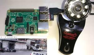 Surveillance Motion Capture Camera using Raspberry Pi and Web Camera