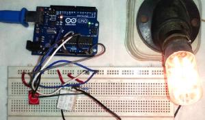 Controlling Home Lights with Touch using TTP223 Touch Sensor and Arduino UNO