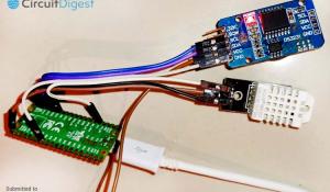 Temperature Monitoring using Raspberry Pi Pico and DHT22