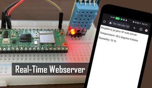 Raspberry Pi Pico W based Temperature and Humidity Meter