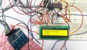Touch Keypad Interfacing with AVR Microcontroller