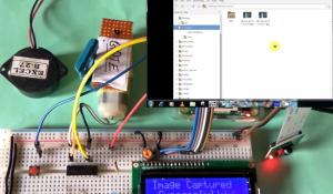 Visitor Monitoring System with Raspberry Pi and Pi Camera