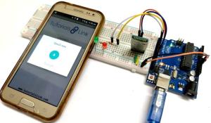 Voice Controlled LEDs using Arduino and Bluetooth