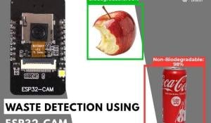 ESP32 Cam Waste Detection System