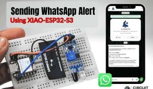 Real-Time Motion Detection with XIAO ESP32 WhatsApp Alert System