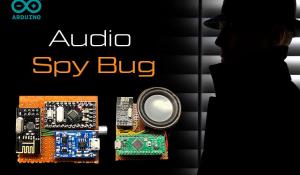 Arduino Audio Spy Bug using nRF24L01