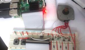 Stepper Motor Control with Raspberry Pi