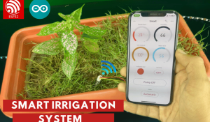 Smart Irrigation System using ESP32 and Blynk