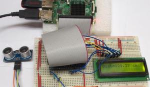 Measure Distance using Raspberry Pi and HCSR04 Ultrasonic Sensor