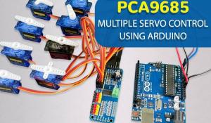 PCA9685 Multiple Servo Control 
