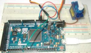 Servo Motor Control with Arduino Due