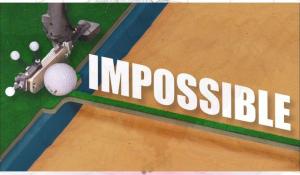 Algorithmic Robotic Golf Club Masters Complex Mini-Golf Shots