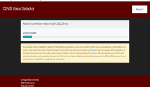 COVID-19 Voice Detector 