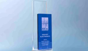 Digi-Key Recognized as the Top Global Strategic Partner for 2020 from ECS Inc.