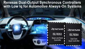 42V Dual Synchronous Controller from Renesas