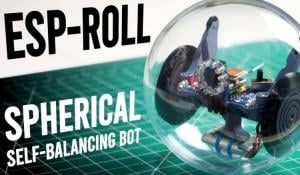 DIY ESP32 Rolling Robot with Camera Control