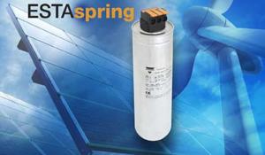 LVAC Power Capacitors With ESTAspring Features Lever-Operated Spring Terminal Connection