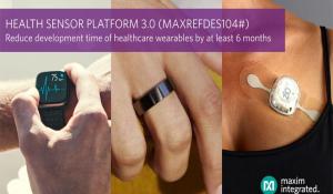 MAXREFDES104# Health Sensor Platform 3.0 from Maxim Integrated