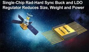 ISL70005SEH Space Grade Single-Chip Synchronous Buck and LDO Regulator