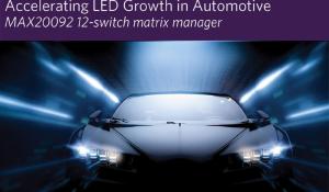LED Matrix Manager for High-Density Automotive Matrix and Pixel Lighting