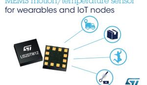 MEMS Chip with Accelerometer and High-Accuracy Temperature Sensor