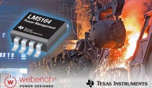 New 100V, 1A synchronous buck converter extends battery life in rugged applications