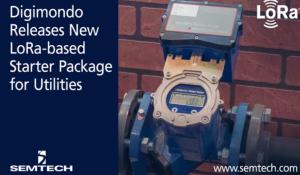 Smart Utility package from Semtech and Digimondo for easy deployment and operation of LoRaWAN Networks 