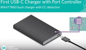Highly Integrated USB-C Buck Charger from Maxim