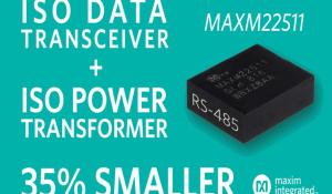 Isolated RS-485 Module Transceiver with Power for Industry 4.0