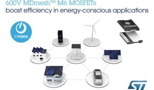 High-Efficiency Super-Junction MOSFETs Target Energy-Saving Power Topologies