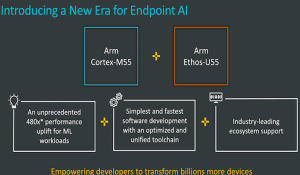 Arm Cortex-M55 processor and Arm Ethos- U55 NPU