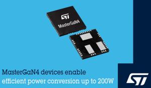 MasterGaN4 Power Device from STMicroelectronics 