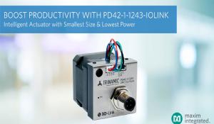 PD42-1-1243-IOLINK Intelligent Actuator from Maxim Integrated