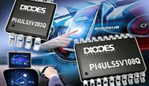 PI4ULS5V108Q & PI4ULS5V02Q – High Speed, Flexible Voltage Translators for Automotive Applications