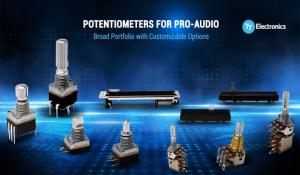 TT Electronics' Pro-Audio Potentiometers 